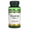 Nature's Bounty, Биотин, 5000 мкг, 72 капсулы с быстрым высвобождением