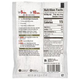 McCormick, Органическая смесь приправ, тако, 28 г (1 унция)