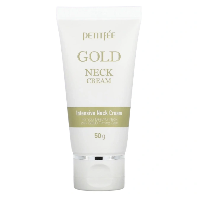 Petitfee, Золотой крем для шеи, 50 г