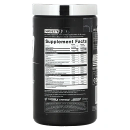 MuscleSport, Black Series, Rhino, вкус голубой Демон, 460 г (16,2 унции)