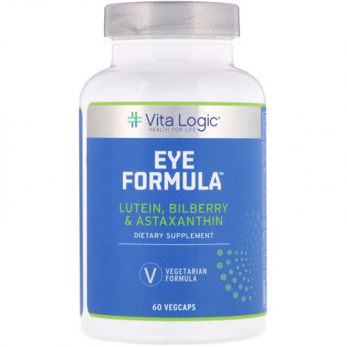 Vita Logic, Eye Formula, 60 Vegcaps