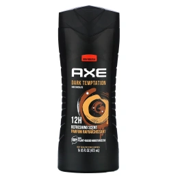 AXE, Гель для душа Dark Temptation, темный шоколад, 473 мл (16 жидк. унц.)