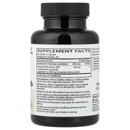 Futurebiotics, корица с пиколинат хрома, 120 вегетарианских капсул