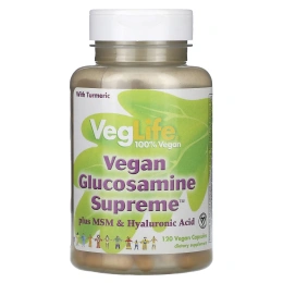 VegLife, Веганский глюкозамин Supreme 120 вег капсул