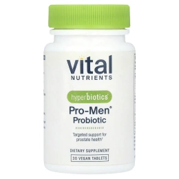 Vital Nutrients, PRO-Men®, пробиотик, 30 веганских таблеток