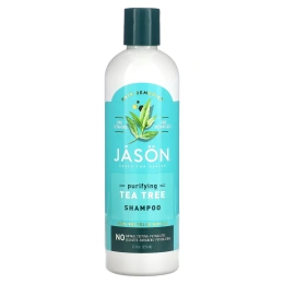 Jason Natural, Hair Remedies, очищающий шампунь с чайным деревом, 355 мл (12 жидк. унц.)