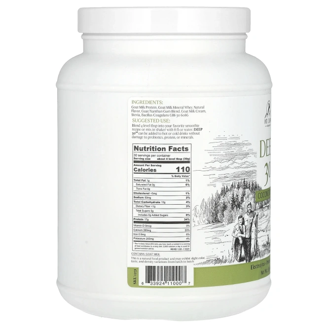 Mt. Capra, Deep 30 ™, Coconut Dream, 907 г (2 фунта)