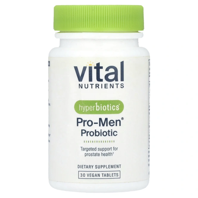 Vital Nutrients, PRO-Men®, пробиотик, 30 веганских таблеток