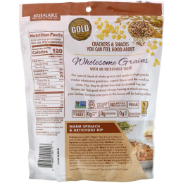 Crunchmaster, Крекеры из нескольких видов злаков, с морской солью, 4.5 унций (127 г)