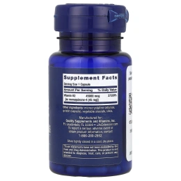 Life Extension, Мега витамин К2, 45000 мкг, 30 капсул