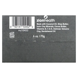 Zion Health, Шампунь для волос Ancient Clay, сандаловое дерево, 70 г (6 унций)