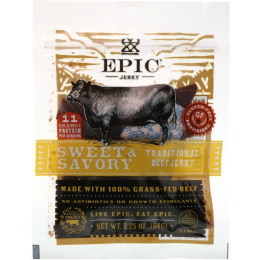 Epic Bar, Traditional Beef Jerky, Sweet & Savory, 2.25 oz (64 g)