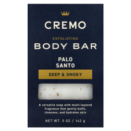 Cremo, Отшелушивающее мыло для тела, пало санто, 142 г (5 унций)