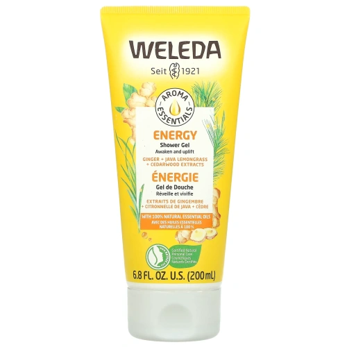 Weleda, Aroma Essentials, энергетический гель для душа, 200 мл (6,8 жидк. Унции)