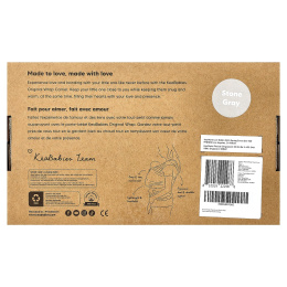 KeaBabies, Original Baby Wrap-перевозчик, для детей в возрасте 0–36 месяцев, каменно-серый, 1 шт.