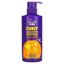 Aussie, Kids, Curly Shampoo, солнечные тропические фрукты, 475 мл (16 жидк. унц.)