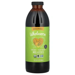 Wholesome Sweeteners, органическая патока,без серы, 944 мл (32 жидк. унции)