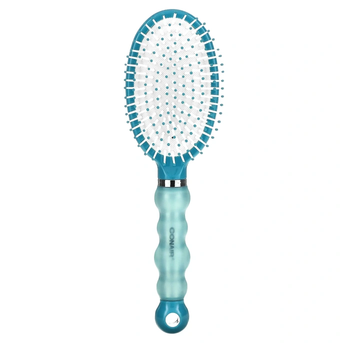 Conair, Массажная расческа Gel Grips с удобной гелевой ручкой для легкого расчесывания и укладки, 1 шт.