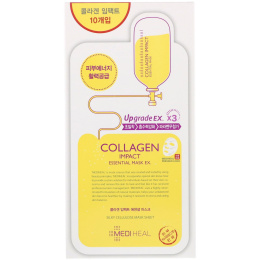 Mediheal, Коллагеновая маска Impact Essential Mask EX, 10 салфеток, по 24 мл каждая