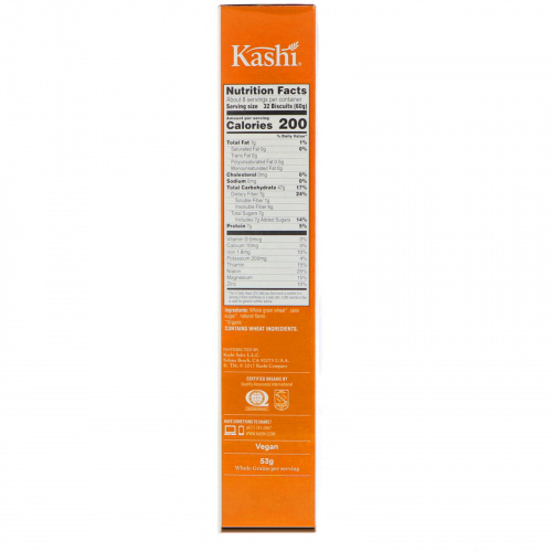 Kashi, Organic Autumn Wheat Cereal, 16.3 oz (462 g)