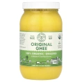 Pure Indian Foods, органическое масло гхи ручной работы, оригинальный вкус, 425 г (15 унций)