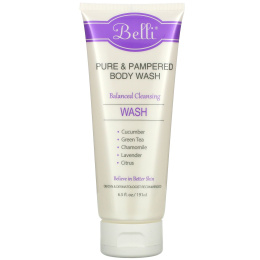 Belli Skincare, Pure & Pampered Body Wash,  6.5 fl oz (191 ml)