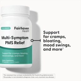 Fairhaven Health, средство для облегчения симптомов ПМС, 30 капсул