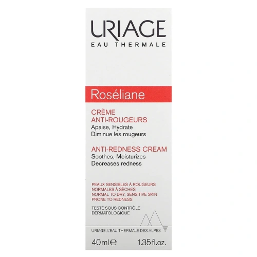 Uriage, Roseliane, Anti-Redness Cream, 1.35 fl oz (40 ml)
