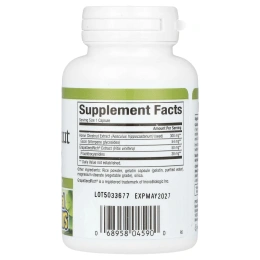 Natural Factors, Средство с конским каштаном и экстрактом виноградных косточек, 350 мг, 60 капсул