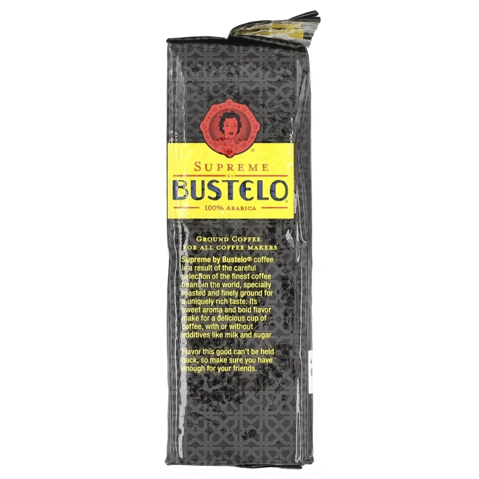 Café Bustelo, Supreme by Bustelo, молотый кофе в стиле эспрессо, 283 г (10 унций)