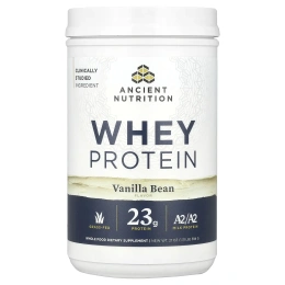 Ancient Nutrition, Сывороточный протеин, ваниль, 594 г (1,31 фунта)