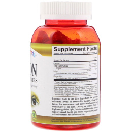 Vitamin Friends, Vision, Vegan Gummies, Natural Orange Creamsicle Flavor, 60 Pectin Gummies