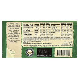 Chocolove, темный шоколад с кремовой мятной начинкой, 55% какао, 90 г (3,2 унции)