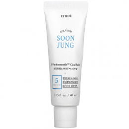 Etude, Soon Jung, 5 Panthensoside Cica Balm, 1.35 fl oz (40 ml)