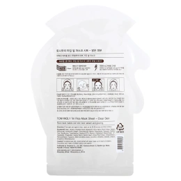 TonyMoly, I'm Rice, тканевая маска для чистой кожи, 1 шт., 21 г (0,74 унции)