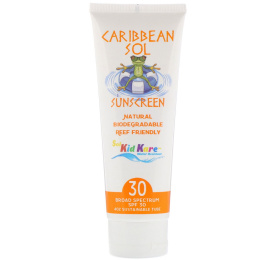 Caribbean Solutions, Sol Kid Kare, солнцезащитное средство, SPF 30, 4 унции