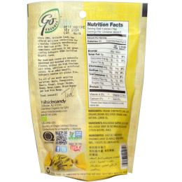 GoOrganic, Органические леденцы, мед и лимон, 3,5 унции (100 г)