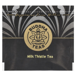 Buddha Teas, органический травяной чай, расторопша, без кофеина, 18 чайных пакетиков, 27 г (0,95 унции)