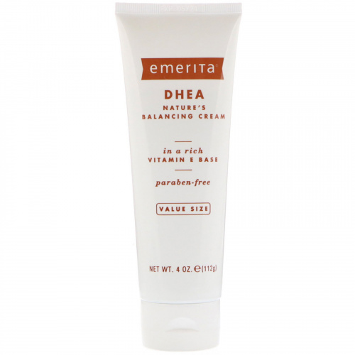 Emerita, DHEA, Nature's Balancing Cream, 4 oz (112 g)
