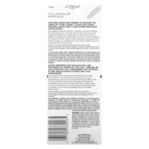 L'Oreal, Основа Voluminous, белый оттенок 300, 7,3 мл