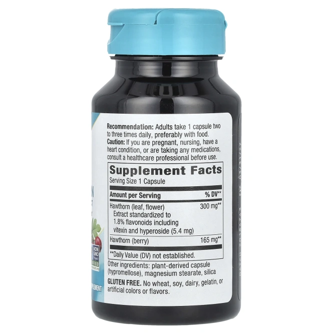 Nature's Way, Боярышник, стандартизированный, 90 капсул