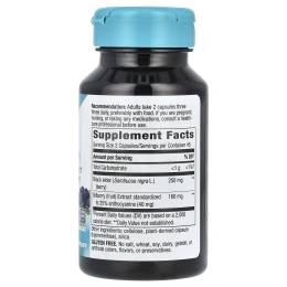 Nature's Way, Черника, cтандартизованная, 90 вегетарианских капсул