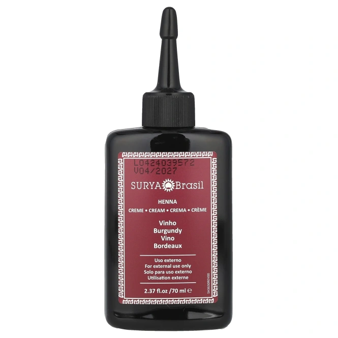 Surya Brasil, Крем из хны бордовый 2,37 жидких унций