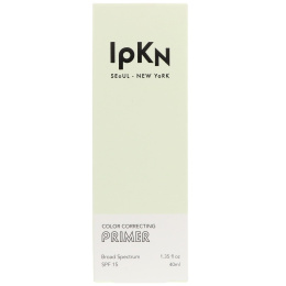 IPKN, Color Correcting Primer SPF 15, Green, 1.35 fl oz (40 ml)