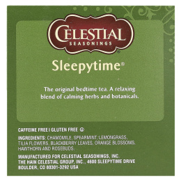 Celestial Seasonings, травяной чай, Sleepytime®, без кофеина, 12 капсул K-Cup, 32 г (1,1 унции)
