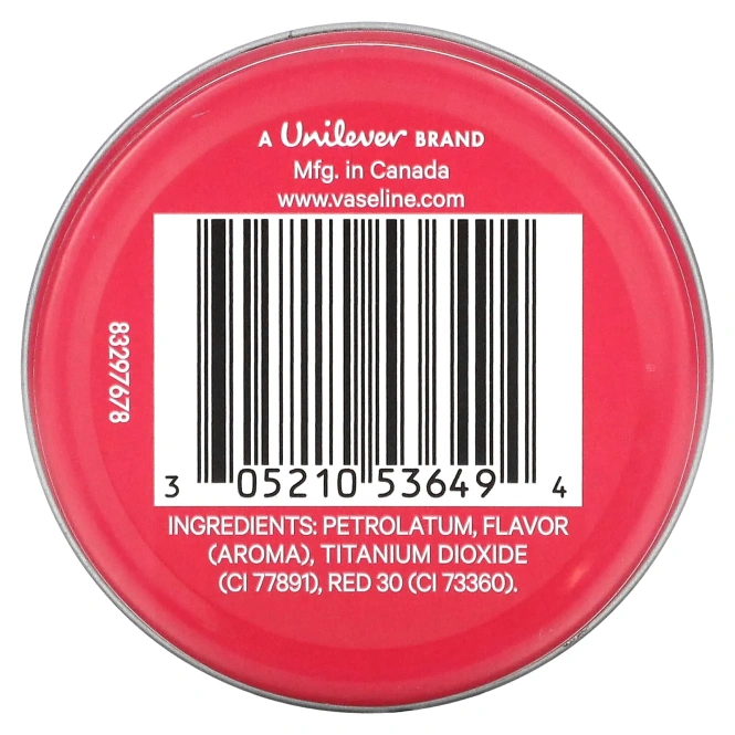 Vaseline, Lip Therapy, розовые губы, 17 г (0,6 унции)