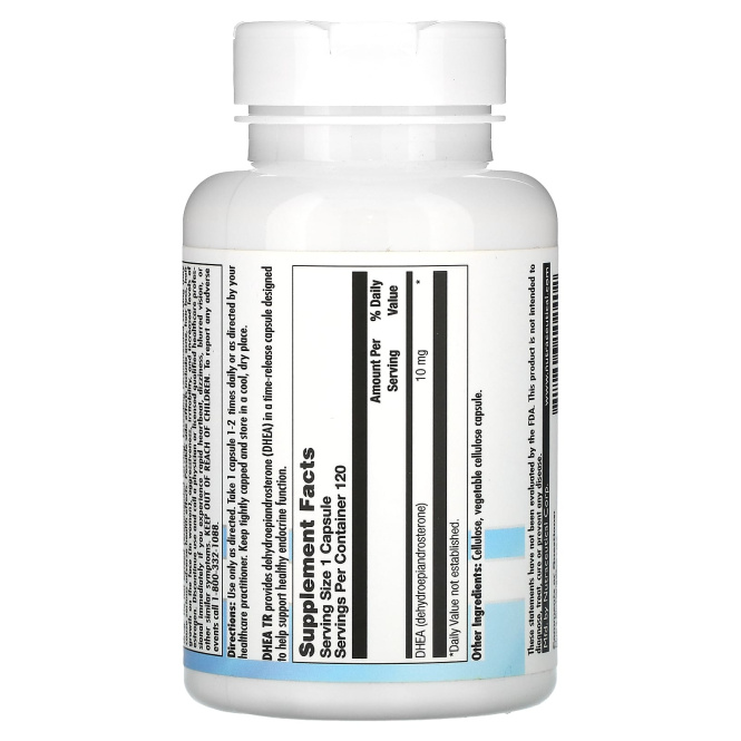 Nutra BioGenesis, DHEA TR, 120 капсул