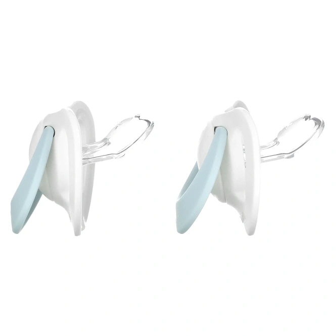 NUK, Orthodontic Pacifier, 0-2 Months, Blue, 2 Pack