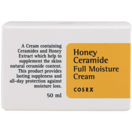 Cosrx, Медовый увлажняющий крем с керамидами, 50 мл