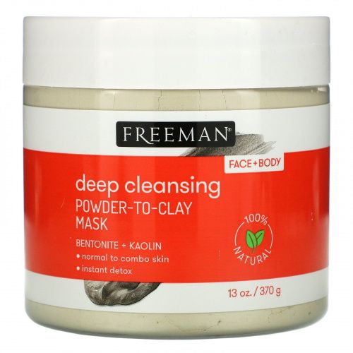 Freeman Beauty, Deep Cleansing Powder-To-Clay Mask,  13 oz (370 g)